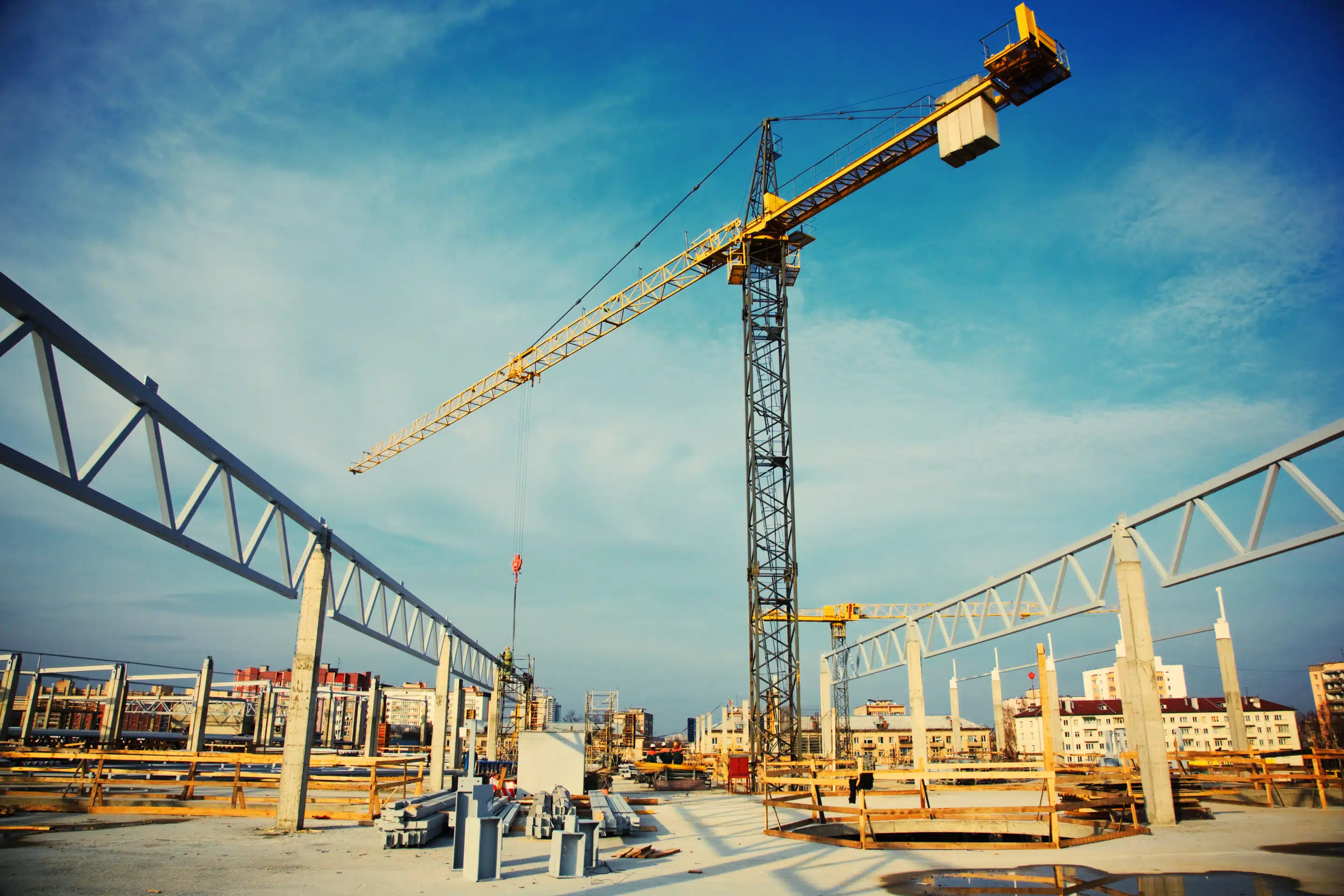 Chantier de construction DIMA AGLO